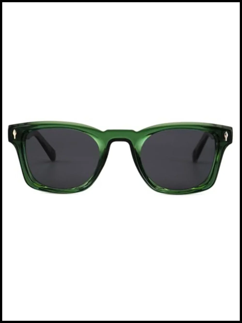 Unisex Retro Square Polarized Sunglasses UV400 Protection Driving Shades